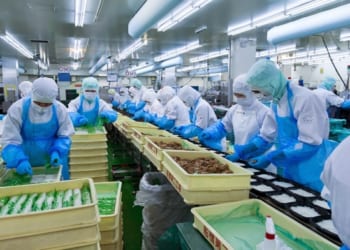 Tuyển 6 nam chế biến thủy sản tại MIE