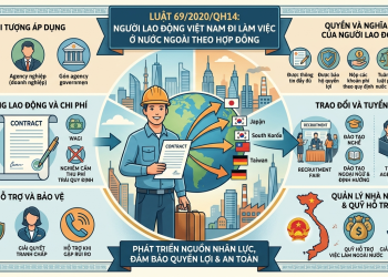 Luật số 69/2020/QH14 Luật Người lao động Việt Nam đi làm việc ở nước ngoài theo hợp đồng